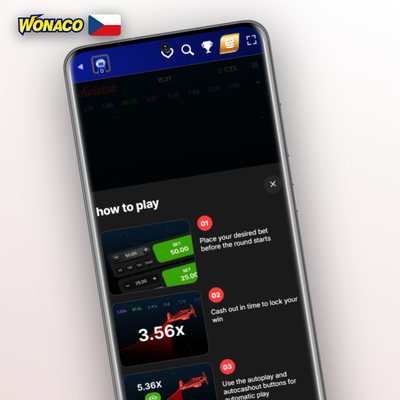 Auto-cashout v Aviator game Wonaco Casino – systém vybere výhru při cílovém multiplikátoru