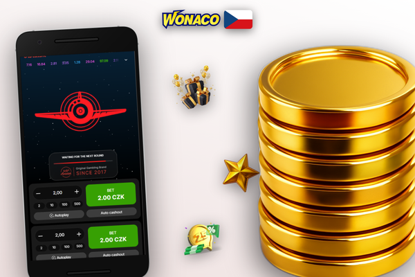 Wonaco Casino Aviator app v mobilu – demo s rostoucím multiplikátorem bez stahování