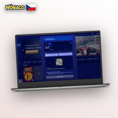 Bankovní převod pro vyšší vklady bez horního limitu ve Wonaco Casino