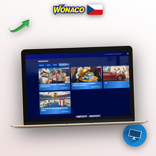 Wonaco Casino jak vyhrát — disciplinovaný hráč sleduje grafy a bankroll na notebooku