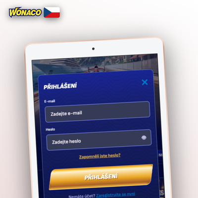 Rychlá registrace ve Wonaco Casino přes existující účet sociální sítě