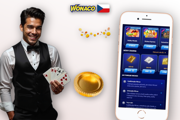 Kasino turnaje a VIP odměny v Wonaco Casino s bonusovými kredity