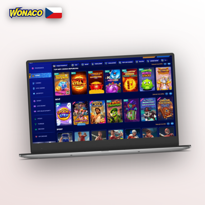 Ikona zástupce Wonaco Casino na ploše Windows pro rychlý přístup